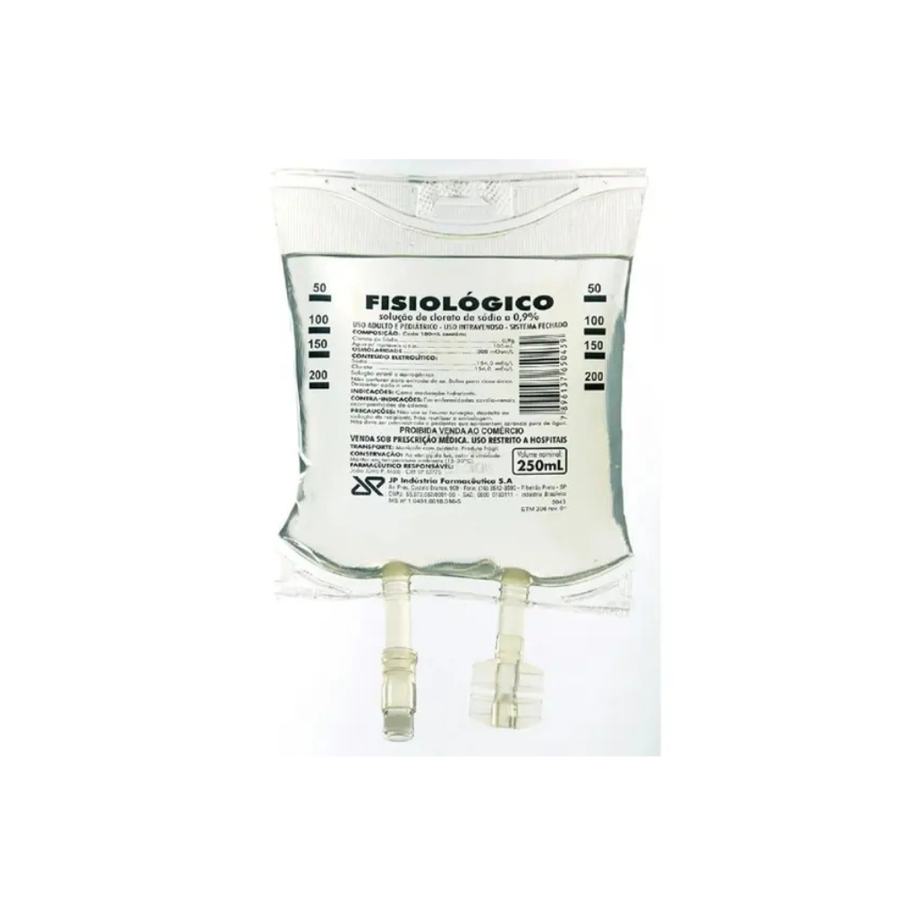 Soro Fisiológico 0,9% 250 ml bolsa JP