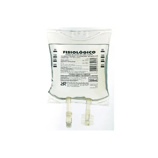 Soro Fisiológico 0,9% 250 ml bolsa JP