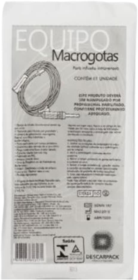 Equipo Luer Slip Macrogotas Completo - Descarpack
