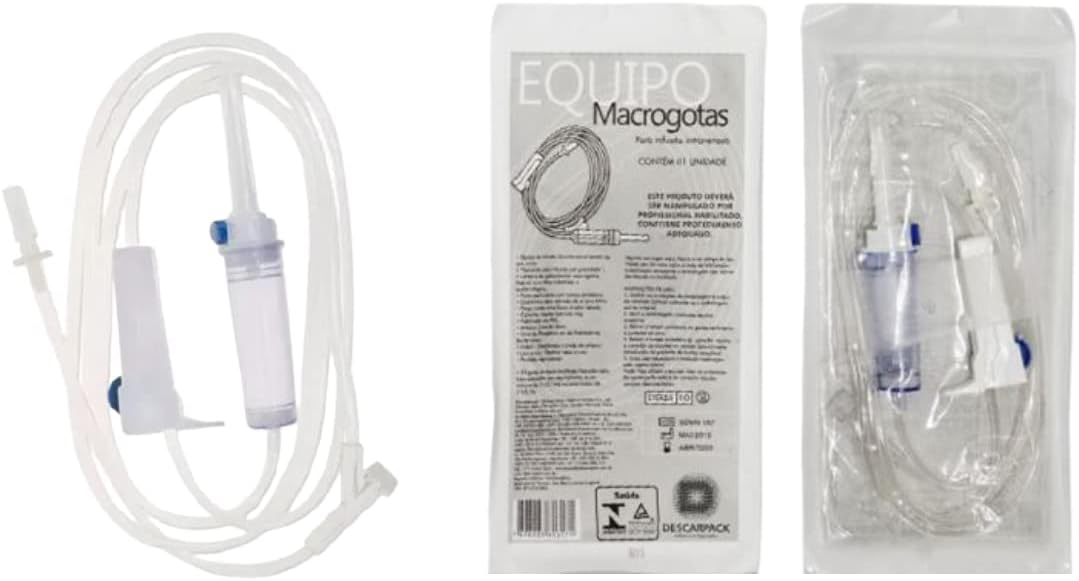 Equipo Luer Slip Macrogotas Completo - Descarpack