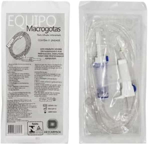 Equipo Luer Slip Macrogotas Completo - Descarpack